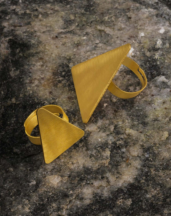 adjustable solid triangle rings